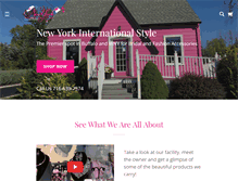 Tablet Screenshot of nyinternationalstyle.com